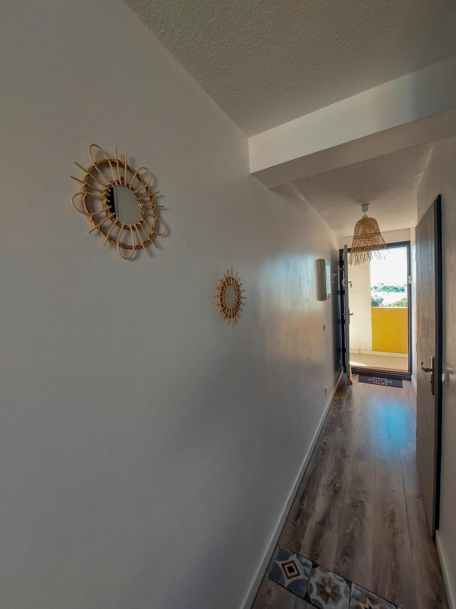 Appart Mezzanine Vue Mer Et Plage, Parking Wifi Tv Le Barcarès Exteriör bild