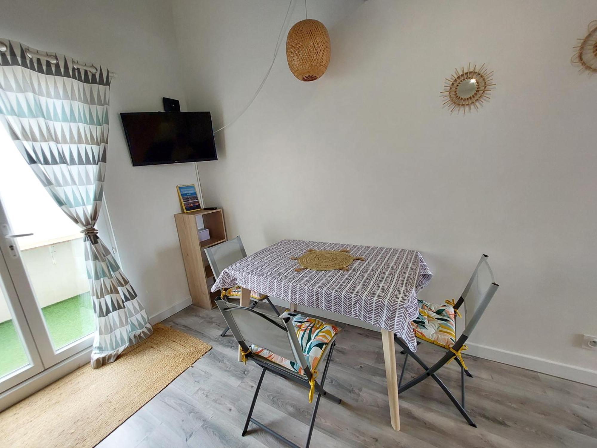 Appart Mezzanine Vue Mer Et Plage, Parking Wifi Tv Le Barcarès Exteriör bild